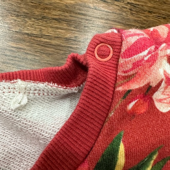 Posh Peanut Floral Long Sleeve Sweatshirt 10 year - Picture 5 of 6